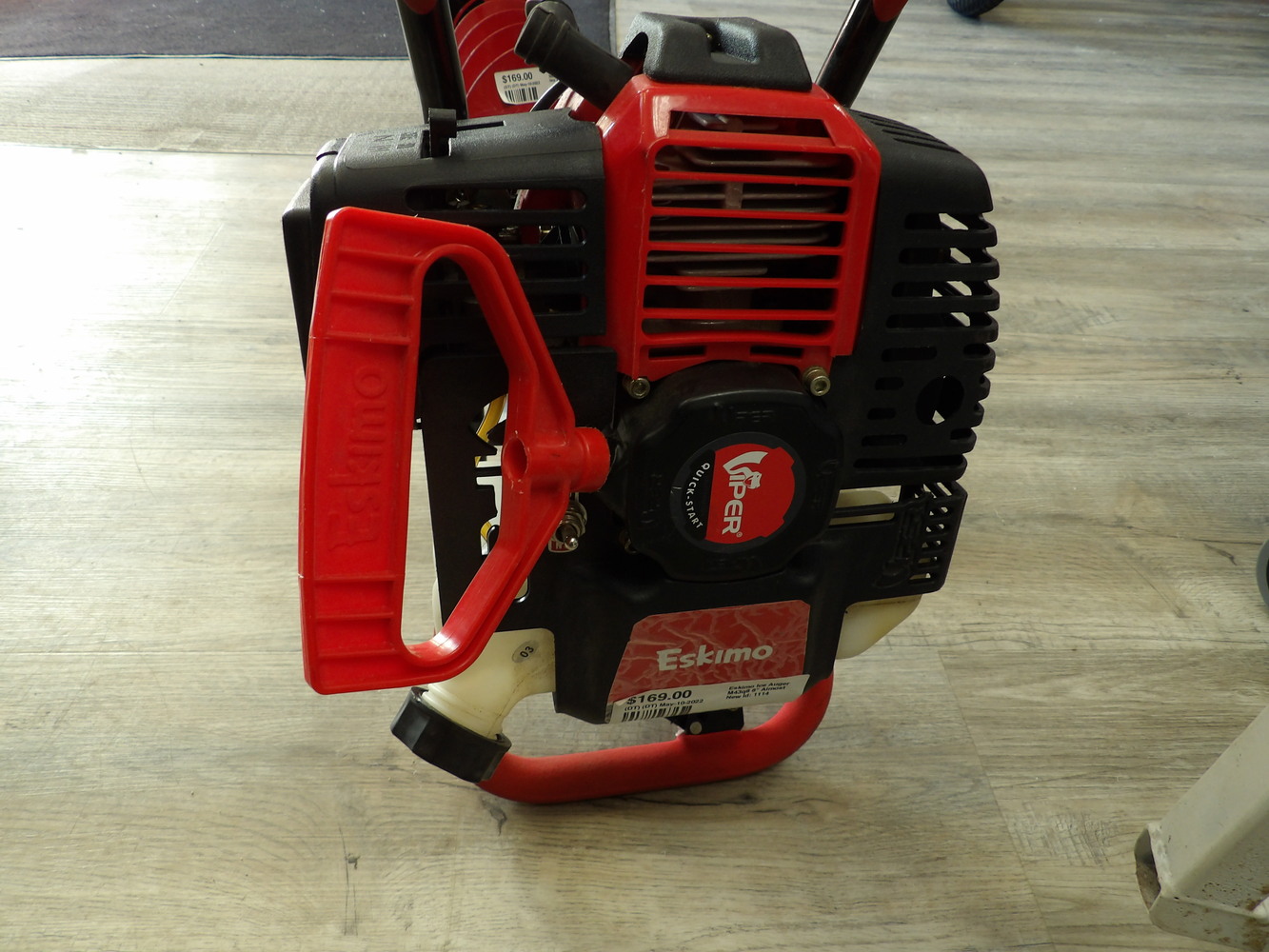 Eskimo Viper Ice Auger M43Q8 Viking Gun & Pawn