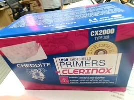 Cheddite cx2000 Primers #209 1000 Count!