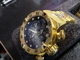 Invicta Gold Color Stainless Wristwatch 19182