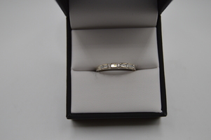  14kt White gold Channel Set Diamond Ring. ONLY $399.99 
