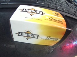Amscor 22 mag 50 Round box