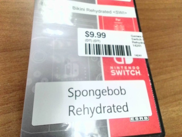 Switch Spongebob Rehydrated
