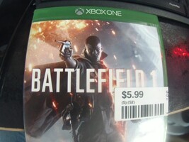 Xbox one Battlefield 1