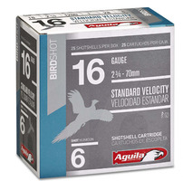 Aquila 16 ga Bird 6 Shot 25 Round box