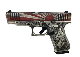 Glock 48 9mm  Rising Sun Bushido Battle Worn ! 