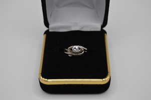  Unique 14kt White Gold Diamond Engagement Set.  Only 799.00