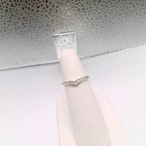  14kt White Gold Curved Diamond Band.  Only $599.99!!!