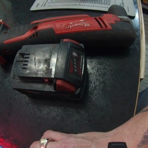 Milwaukee Angle Drill M18 1 battery no charger
