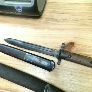 Turk M1890  bayonet with Scabbard