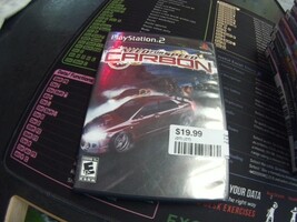 Need For Speed Carbon PS2