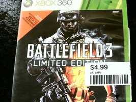 Xbox 360 Battlefield 3 limited Ed.