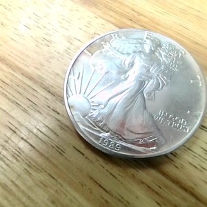 1989 A Eagle Silver Dollar