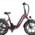 Heybike Rose Red 750 Watt E-Bike Foldable