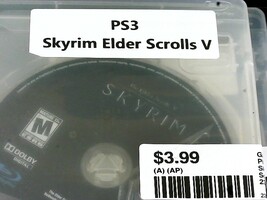 PS3 Skyrim Elder Scrolls V