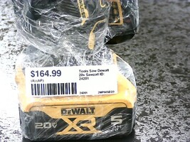 Dewalt 20v Sawzall  20 Volt battery and charger