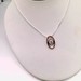 1.61 Carat Lab Diamond Pendant Set in Rose Gold w/ silver chain.  Only 999.99!!!