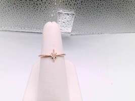 Super Cute 14kt Rose Gold Diamond Ring.  Only 599.99!!! NEW!!!