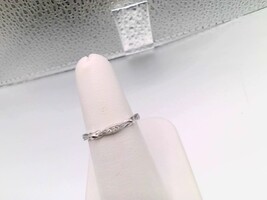 CUTE 14kt White Gold Diamond Band.  NEW ONLY 549.00!!! 