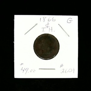 Penny 1866 #2601
