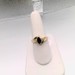 14kt Yellow Gold Black Genstone Ring w diamonds.  Only $398.00