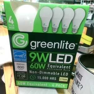 Greenlite led 4 pack Bulbs