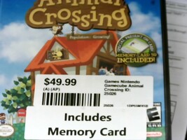 Gamecube Animal Crossing