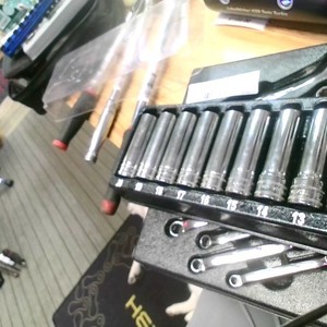 Snap On 10 pc 1/2in deep 6 point 
