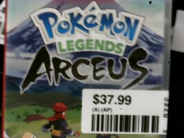 Nintendo Switch Pokemon Legends 