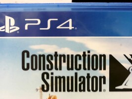 PS4 Construction Simulator