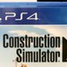 PS4 Construction Simulator