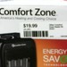 Comfort zone heater