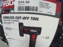 Hyper tough Cordless cut off tool