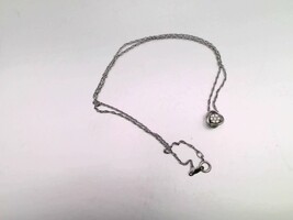 925 Sterling Silver Necklace Diamond Necklace.  Only 59.00!!!!