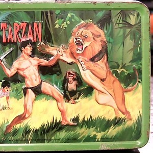 Tarzan lunch box vintage