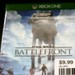 Xbox one Battlefront
