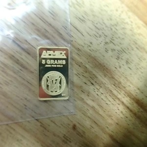 5 Apex gram 9999 bar