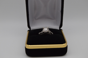 10kt White Gold Diamond Ring.  Great Value at $419.00