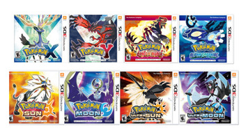 Pokemon 3DS Various Games
