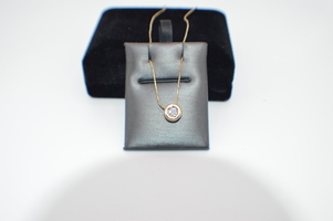  14kt Yellow Gold .25ct Diamond Necklace.  ONLY 399.99