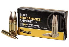 Sig Sauer 300 Blk 125gr FMJ Supersonic 